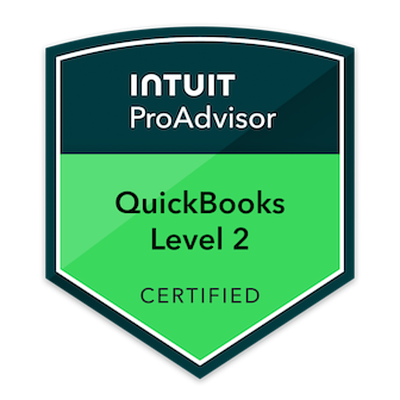 Intuit QuickBooks ProAdvisor — QuickBooks Level 2 Certified